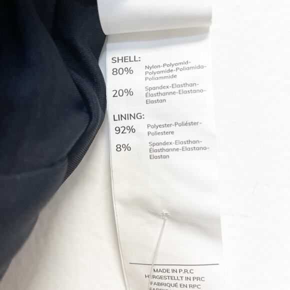 Cupshe Women's V Neck Timeless Black Ruched One Piece Swimwear Size Large - Picture 7 of 7